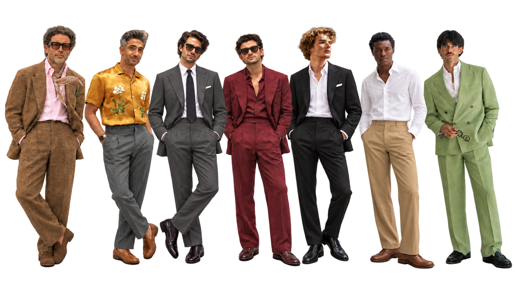 Sete referências de looks masculinos completos para o casamento